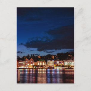 Luzerne 's nachts briefkaart