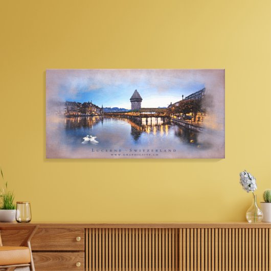 Luzerne - Wrapped Canvas (Insitu (Woonkamer))