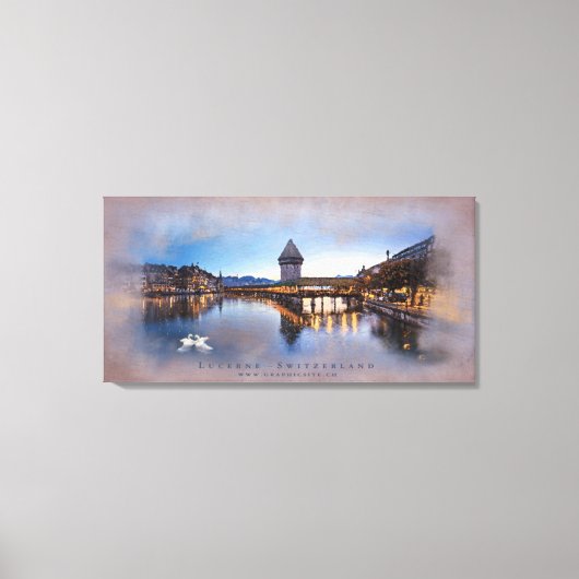 Luzerne - Wrapped Canvas Afdruk (Voorkant)