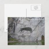Luzerne, Zwitserland Briefkaart (Voorkant / Achterkant)