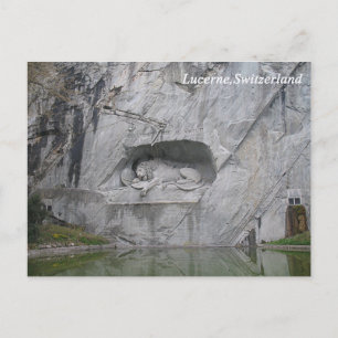 Luzerne, Zwitserland Briefkaart