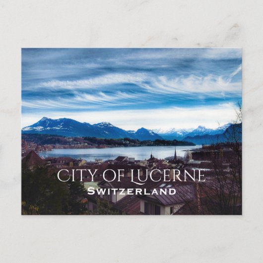 Luzerne, Zwitserland Briefkaart (Voorkant)