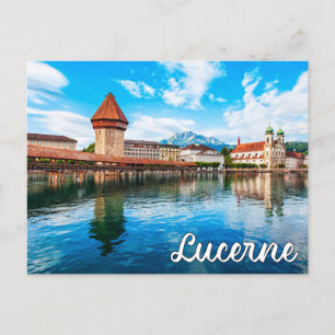 Luzerne, Zwitserland Briefkaart