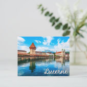 Luzerne, Zwitserland Briefkaart (Staand voorkant)