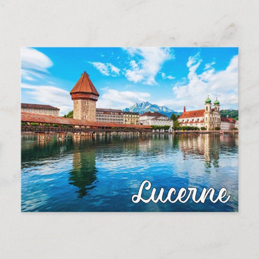 Luzerne, Zwitserland Briefkaart (Voorkant)