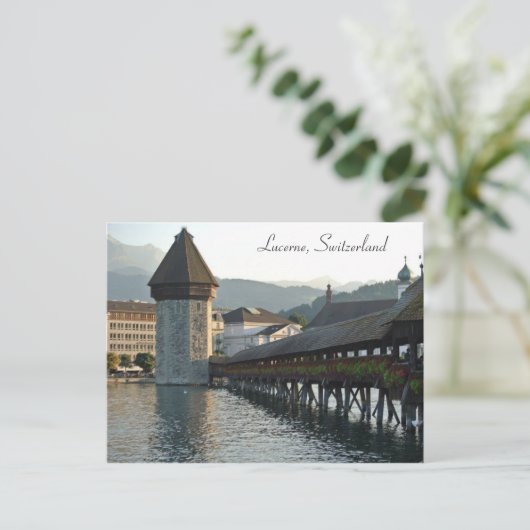 Luzerne, Zwitserland Briefkaart (Staand voorkant)
