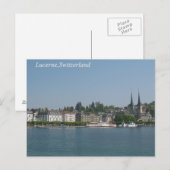 Luzerne, Zwitserland Briefkaart (Voorkant / Achterkant)