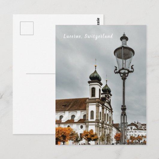 Luzerne, Zwitserland Briefkaart (Voorkant / Achterkant)
