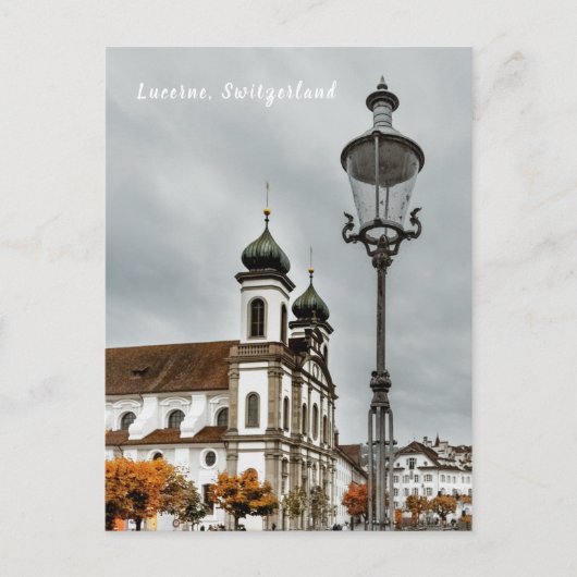 Luzerne, Zwitserland Briefkaart (Voorkant)