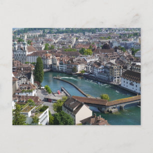 Luzerne, Zwitserland Briefkaart