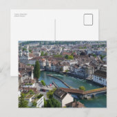 Luzerne, Zwitserland Briefkaart (Voorkant / Achterkant)