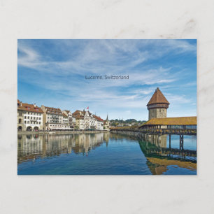 Luzerne, Zwitserland Briefkaart