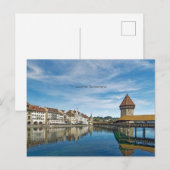 Luzerne, Zwitserland Briefkaart (Voorkant / Achterkant)
