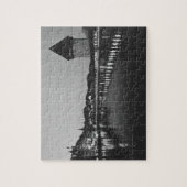 Luzerne (Zwitserland) Chapelbrug + Reuss Legpuzzel (Verticaal)