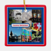 Luzerne, Zwitserland Keramisch Ornament (Voorkant)