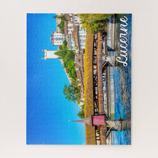 Luzerne, Zwitserland Legpuzzel (Verticaal)