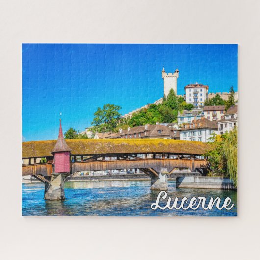 Luzerne, Zwitserland Legpuzzel (Horizontaal)