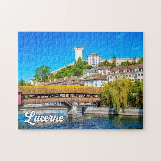 Luzerne, Zwitserland Legpuzzel (Horizontaal)