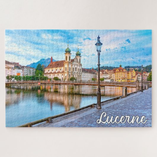 Luzerne, Zwitserland Legpuzzel (Horizontaal)