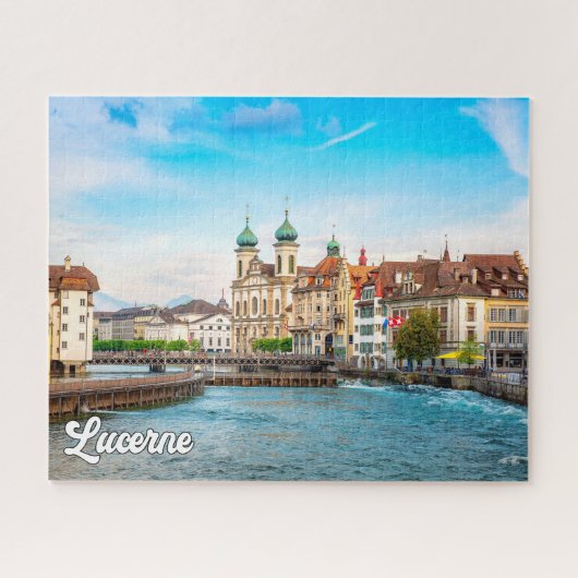 Luzerne, Zwitserland Legpuzzel (Horizontaal)