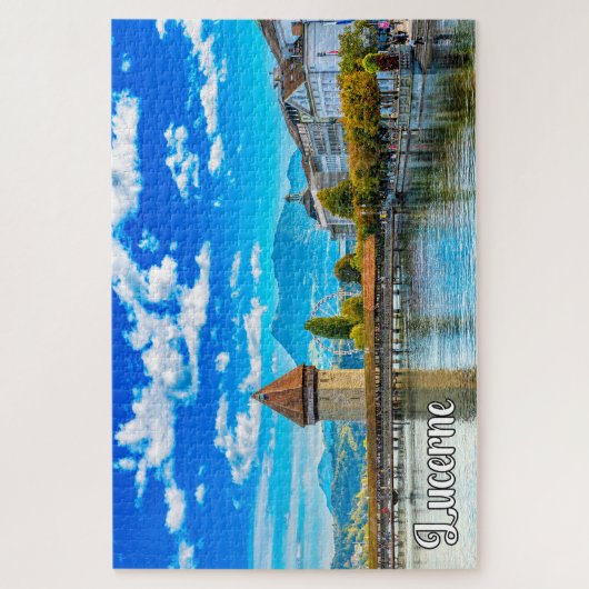Luzerne, Zwitserland Legpuzzel (Verticaal)