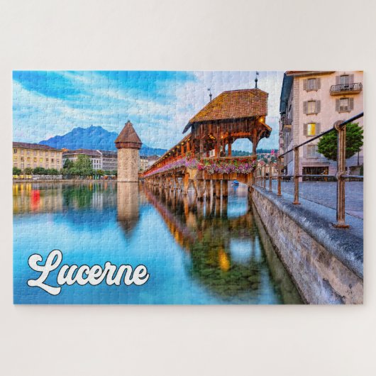 Luzerne, Zwitserland Legpuzzel (Horizontaal)