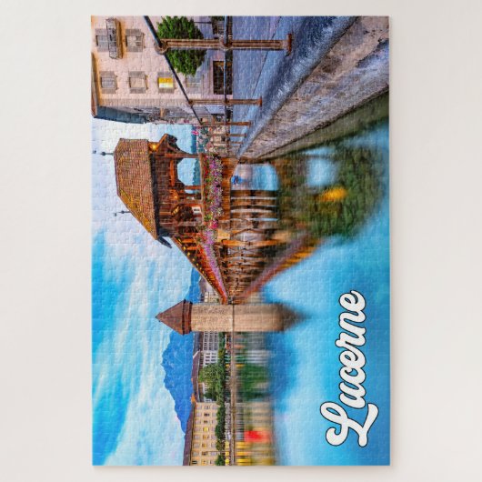 Luzerne, Zwitserland Legpuzzel (Verticaal)