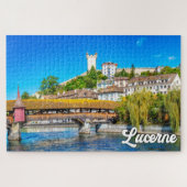 Luzerne, Zwitserland Legpuzzel (Horizontaal)