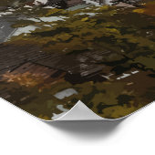 Luzerne, Zwitserland Reiswerk Poster (Hoek)