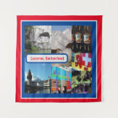 Luzerne, Zwitserland Wandkleed (Voorkant)