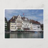 luzerneblauw briefkaart (Voorkant)