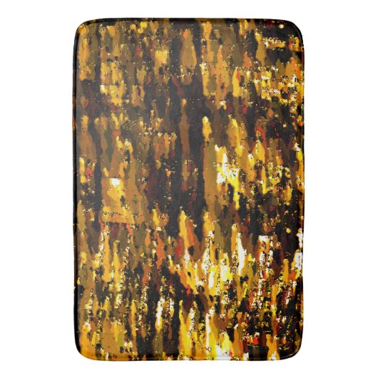 Luzes foscas de vela sob uma placa de gelo badmat (Voorkant Verticaal)