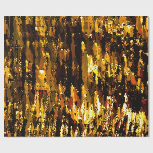 Luzes foscas de vela sob uma placa de gelo cadeaupapier (Vlak)