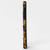 Luzes foscas de vela sob uma placa de gelo Case-Mate iPhone case (Achterkant/links)