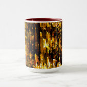 Luzes foscas de vela sob uma placa de gelo mok (Midden)