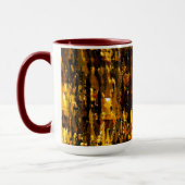 Luzes foscas de vela sob uma placa de gelo mok (Links)