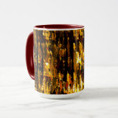 Luzes foscas de vela sob uma placa de gelo mok (Voorkant links)