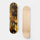 Luzes foscas de vela sob uma placa de gelo persoonlijk skateboard (Voorkant)