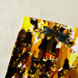 Luzes foscas de vela sob uma placa de gelo strandlaken