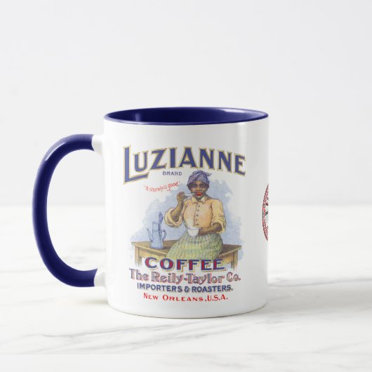 Luzianne gebrande koffie mok (Links)