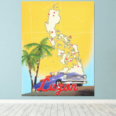 Luzon Filipijnen Reisposter Canvas Afdruk (Insitu (Houten vloer))