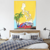 Luzon Filipijnen Reisposter Canvas Afdruk (Insitu (Slaapkamer))