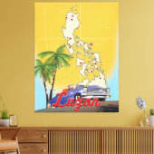 Luzon Filipijnen Reisposter Canvas Afdruk (Insitu (Woonkamer))