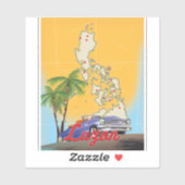 Luzon Filipijnen Reisposter Sticker (Vel)