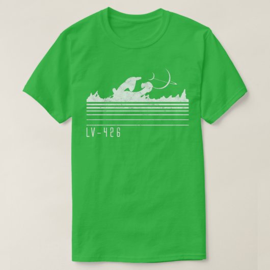 LV426 Horizon 1-toon T-shirt (Design voorkant)