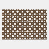 LV CHOCOLATE & VANILLA INPAKPAPIER VEL (Voorkant 2)