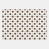 LV CHOCOLATE & VANILLA INPAKPAPIER VEL (Voorkant)