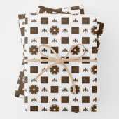 LV CHOCOLATE & VANILLA INPAKPAPIER VEL (In situ)