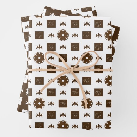 LV CHOCOLATE & VANILLA INPAKPAPIER VEL (In situ)