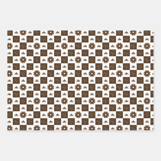 LV CHOCOLATE & VANILLA INPAKPAPIER VEL (Voorkant 3)